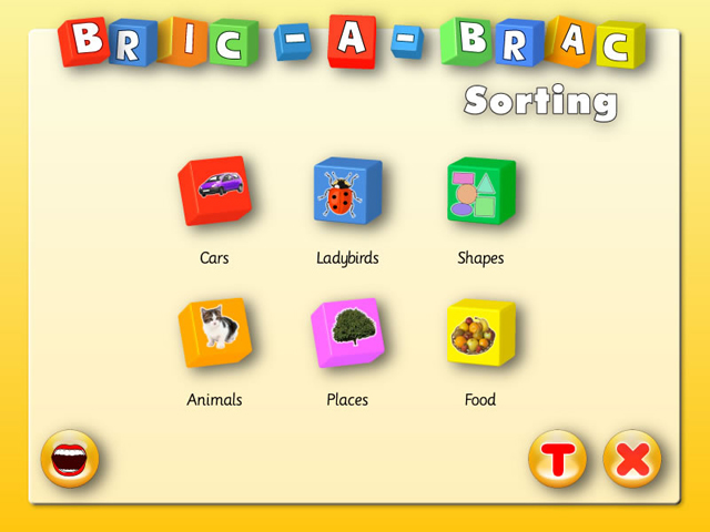 Bric-a-Brac: Sorting