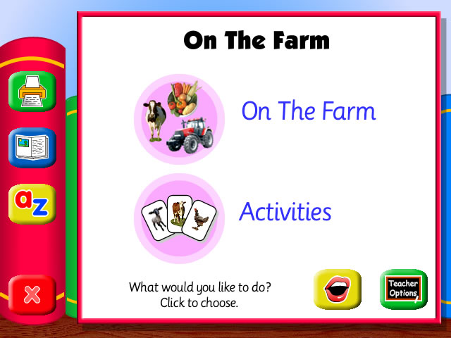 The Learner's Library: On The Farm