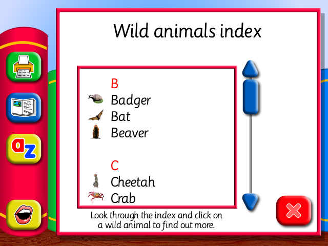 The Learner's Library: Wild Animals