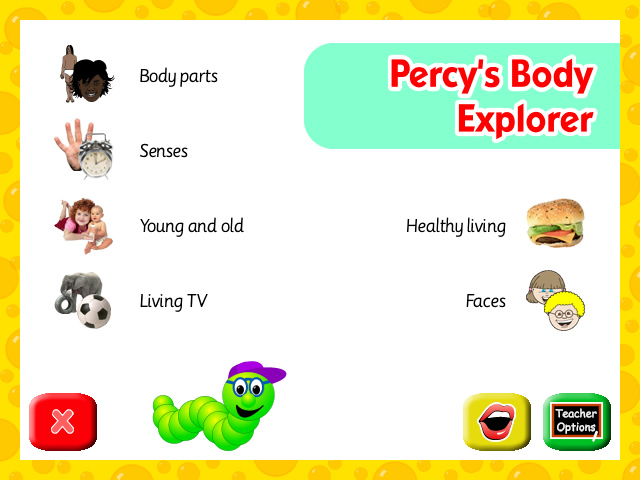 Percy's Body Explorer