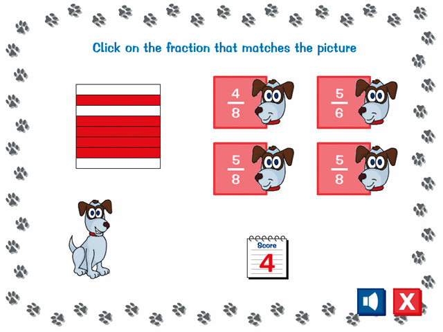 Paws Explore: Fractions