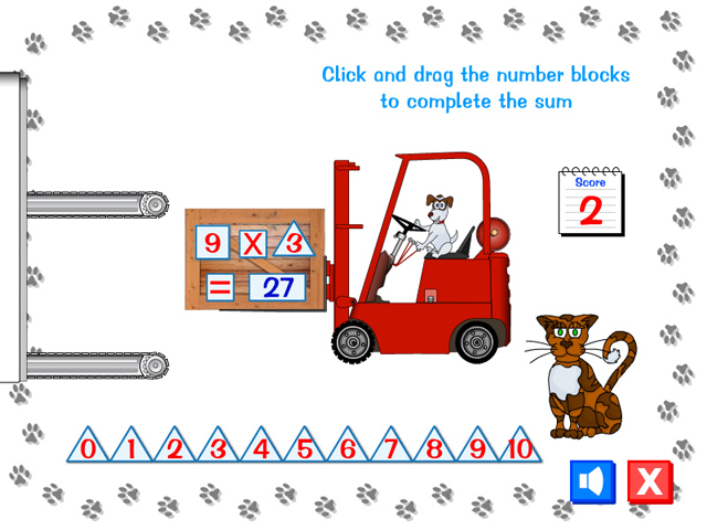 Paws Explore: Multiplication