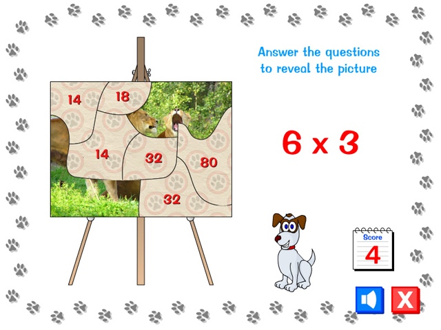 Paws Explore: Multiplication