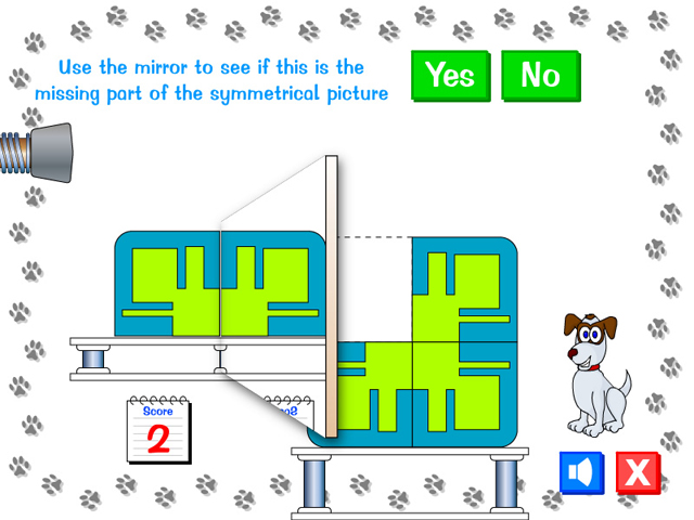 Paws Explore: Symmetry