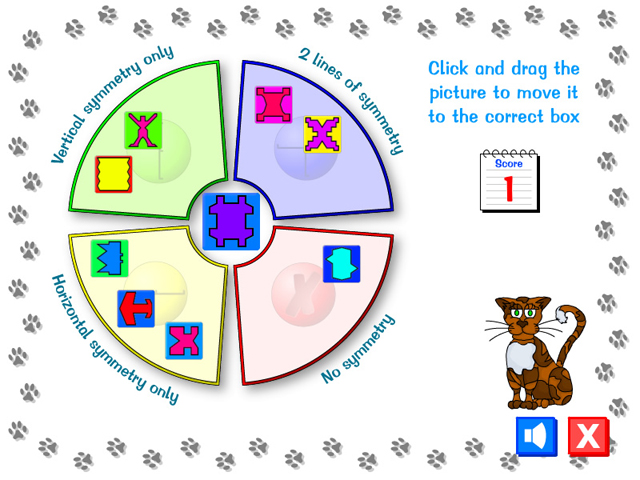 Paws Explore: Symmetry