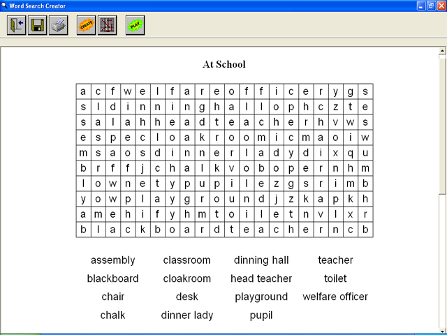 Word Search Creator Deluxe